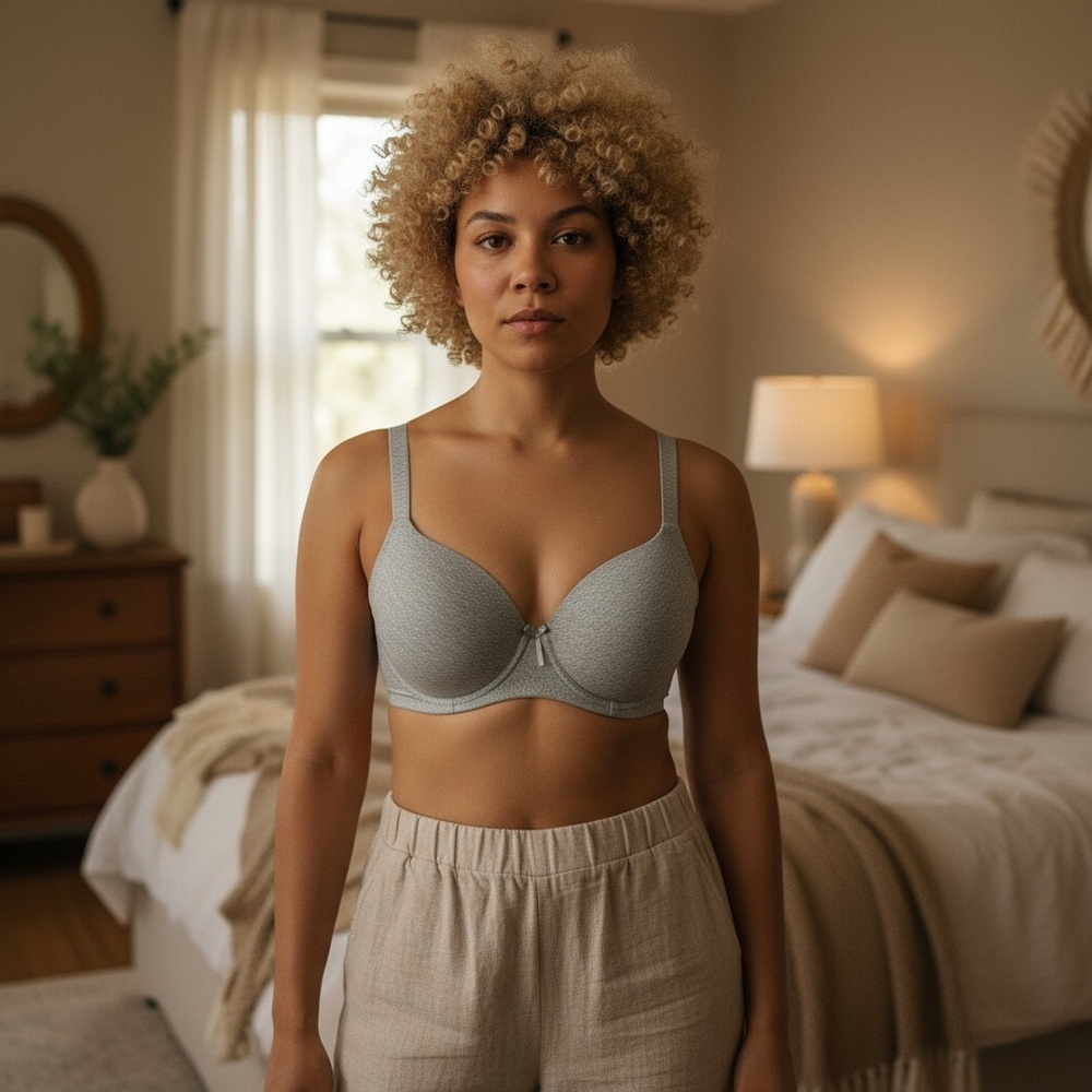 Viola’s Secret Gray Women's Bra